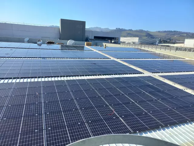 Impianto fotovoltaico commerciale da 1,57 MWp, provincia di Cesena
