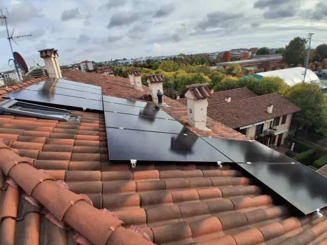 Impianto fotovoltaico domestico da 5 kWp a Bergamo (BG)
