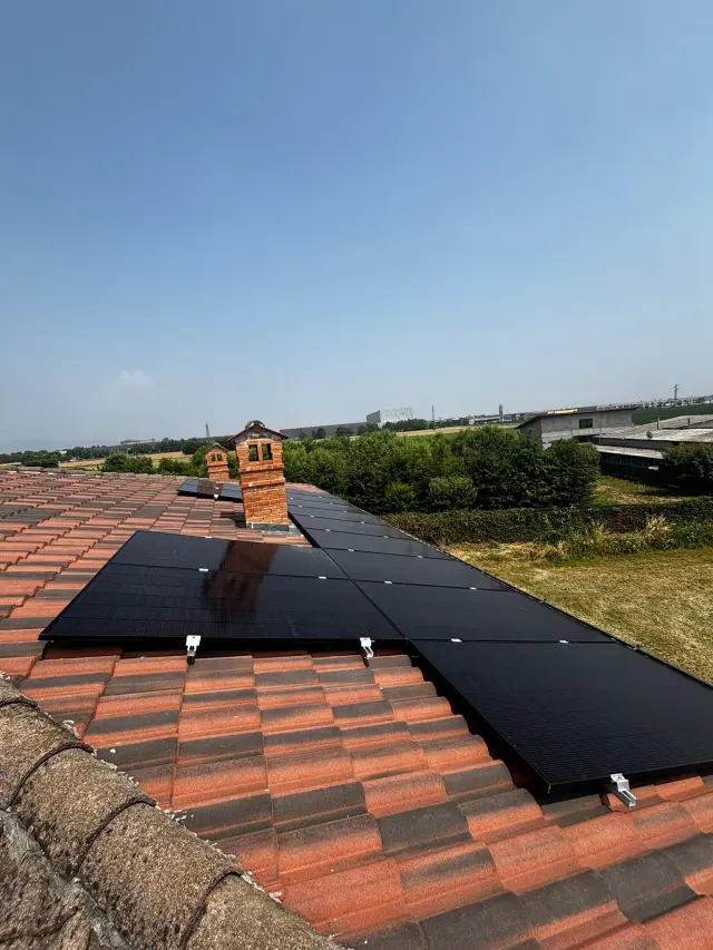 Impianto fotovoltaico residenziale da 6 kWp a Ghisalba (BG)
