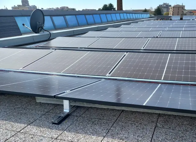 Impianto fotovoltaico commerciale da 158 kWp, provincia di Novara