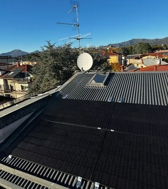 Impianto fotovoltaico residenziale da 8 kWp a Bergamo (BG)