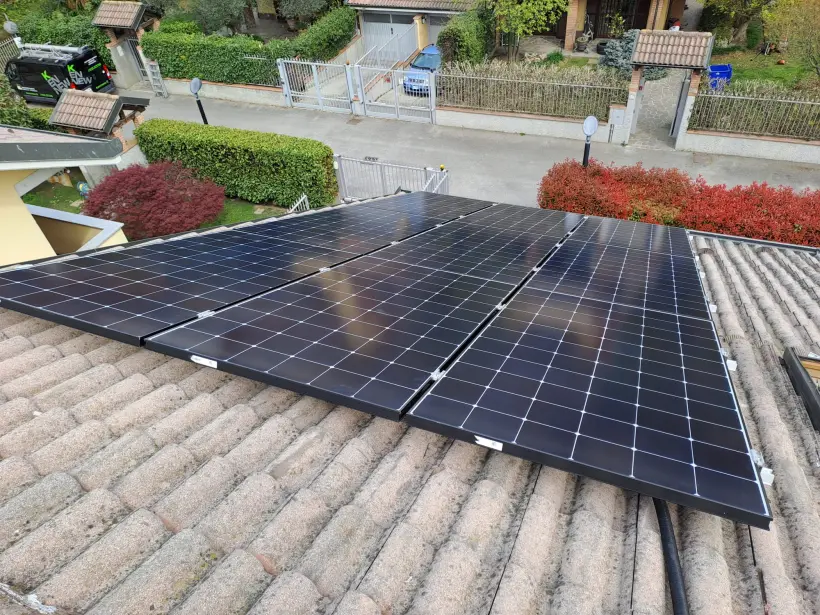 Impianto fotovoltaico domestico da 6 kWp ad Albino (BG)