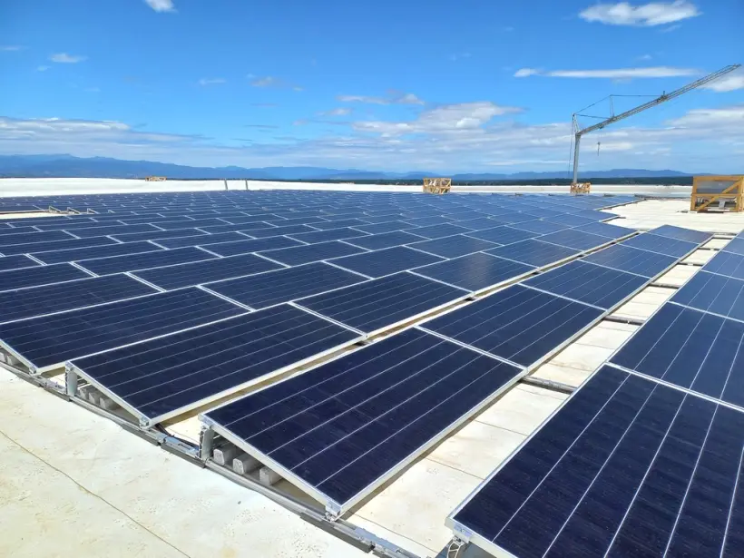 Impianto fotovoltaico commerciale da 388 kWp, provincia di Pisa