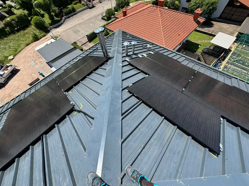 Impianto fotovoltaico residenziale da 4 kWp a Cirimido (CO)